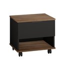 Ver imagem 4 de Gabinete para Banheiro sem cuba 45cm 01 gaveta e 01 nicho GAB2082 Estilare - Estilare Preto Madeirad