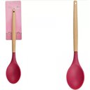 Ver imagem 2 de Colher de Servir Arroz Silicone com Cabo de Madeira Wellmix