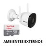 Kit Cameras Intelbras Wi-fi Interna IMX C + Externa IM5 SC IMX C + IM5 SC + 64GB ULTRA - 3