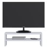 Kit 03 Suportes Stand Para Monitores Mesa Escritório Home Office Lap L03 Branco - Lyam Decor - 7