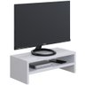 Kit 03 Suportes Stand Para Monitores Mesa Escritório Home Office Lap L03 Branco - Lyam Decor - 3