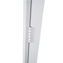 Ver imagem 4 de Porta Lambril de Alumínio Branco 210 x 80 com Puxador, Friso e Vidro Linha 30 - Esquerda