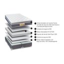 Ver imagem 6 de Colchão Queen Molas Ensacadas Sleep Fresh 158x198x30 - Sankonfort