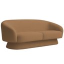Ver imagem 1 de Sofá Orgânico 03 Lugares 180cm Liz Bouclé Terracota - Nexta Casa