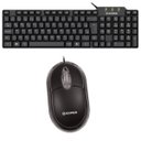Ver imagem 1 de Kit Teclado e Mouse Básico Slim Usb C/ Fio Office Hoopson