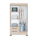 Ver imagem 3 de Guarda-Roupas Portofino 100% MDF 4 Portas 2 Gavetas