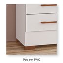 Ver imagem 7 de Guarda-Roupas Portofino 100% MDF 4 Portas 2 Gavetas