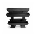 Ver imagem 5 de Kit 5 Vaso Planta Horta Grande Jardineira 1m Floreira com Suporte Polietileno