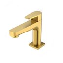 Ver imagem 1 de Torneira para Banheiro Mesa Bica Baixa Dourado Escovado Led - Perflex