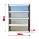 Ver imagem 4 de Basculante Alumínio 80 x 100 Elite V.Refl.Mix Corten Brimak