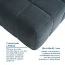 Ver imagem 5 de Puff Modular de Espuma Easybox Cabecasa Madeiraoriginals Cotelê Verde Escuro