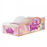 Cama Infantil Princesas Meninas com Colchão Moveis House Berços Cama PrincesaRosa - 3
