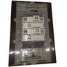 Conjunto 4x2 Linha Marrom Sleek Alto Brilho Margirius 4x2" 1 Interruptor Simples + 1 Interruptor Par - 2