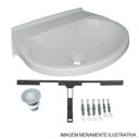 Ver imagem 1 de Lavatório Astra Plástico 50x40 8L LV3/SC*CZ2