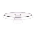 Ver imagem 2 de Kit 8 Bases Porta Bolos Tortas Doces 30cm com Pé Transparente Glassy Crippa