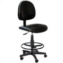 Ver imagem 1 de Cadeira Caixa Alta Balcão Executiva Courvin com Rodízios