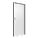 Ver imagem 1 de Porta Giro Lambril Aço Galvanizado c/Maçaneta 85x2,15x14 cm Direita