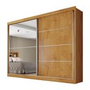Ver imagem 1 de Roupeiro Verona Plus 1 Porta com Espelho Mdf - Mademarcs