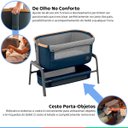 Ver imagem 2 de Berço de Bebê Portátil Iora 2 em 1 Co-sleeper Maxi Cosi De 0 a 9kg Essential Blue