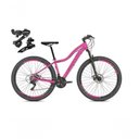 Ver imagem 2 de Bicicleta Feminina Aro 29 Absolute Hera 24V Alumínio Câmbios Shimano Freio a Disco Rosa 15