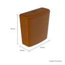 Ver imagem 2 de Caixa Acoplada Deca Aspen Fast Izy Ravena Spot Caramelo - Cd0023