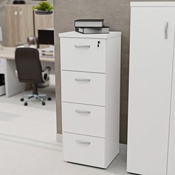 Gaveteiro Arquivo Escritório 4 Gavetas Pasta Suspensa - 1