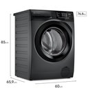 Ver imagem 3 de Maquina de Lavar Frontal Electrolux LFC12 12kg Inverter Cinza 110V