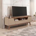 Ver imagem 2 de Rack Florença para TV até 70" 180cm MDP-MDF com Pés Madeira Fendi Bechara Móveis