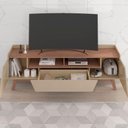 Ver imagem 3 de Rack Florença para TV até 70" 180cm MDP-MDF com Pés Madeira Fendi Bechara Móveis