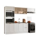 Ver imagem 2 de Cozinha Completa Modulada Americana com Vidro Reflecta 4 Peças Yescasa
