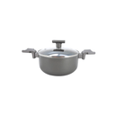 Ver imagem 1 de Caçarola Sartin Grafite Alumínio 22 Cm Mimo Ps22cg