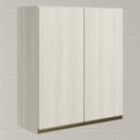 Ver imagem 2 de Armario Aereo 2 Portas Mdf 60 Cm Kali 12205 Bianco Toq Bianco Toq Nicioli