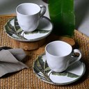 Ver imagem 3 de Xícara Café Bio Bananê Porto Brasil Cerâmica 120ml Cafezinho Cozinha Mesa Posta