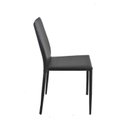 Ver imagem 3 de Kit com 5 Cadeiras de Jantar Amanda PVC Preto