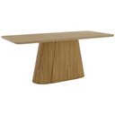 Ver imagem 1 de Mesa de Jantar 8 Lugares 200cm com Vidro Valt Nature H02 - Mpozenato