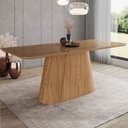 Ver imagem 3 de Mesa de Jantar 8 Lugares 200cm com Vidro Valt Nature H02 - Mpozenato