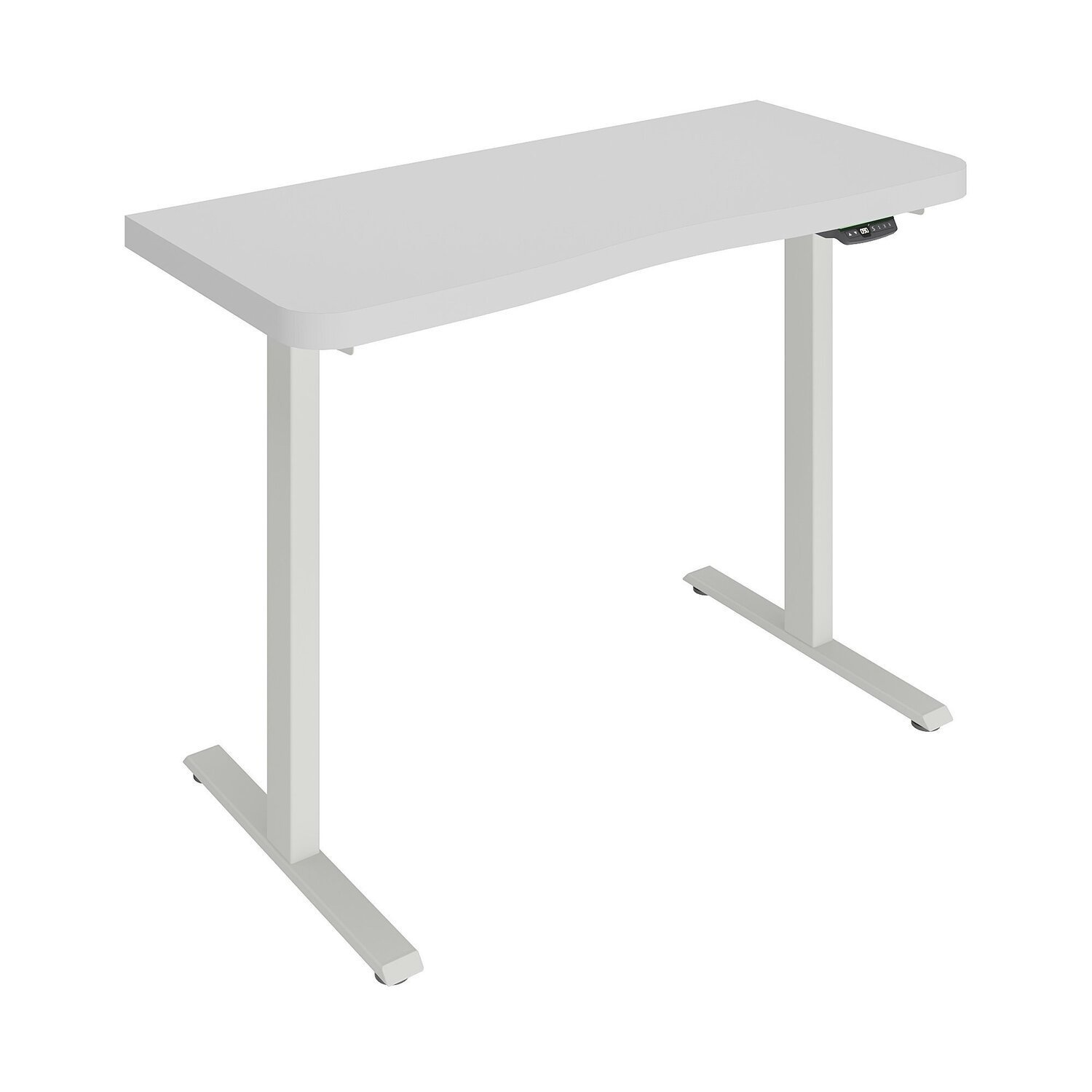 Mesa para Escritório com Regulagem de Altura Entrada Usb Ergonômica em Tamburato - 3