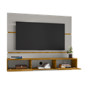 Ver imagem 6 de Painel para TV até 65 Polegadas 160CMX136CM 2 Portas Âmbar Bege