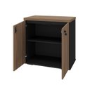 Ver imagem 3 de Armário Multiuso para Escritório Baixo com Chave 2 Portas Y37