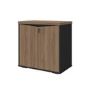 Ver imagem 4 de Armário Multiuso para Escritório Baixo com Chave 2 Portas Y37