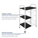 Ver imagem 7 de Fruteira para Cozinha Giovana Fruteira em Aço com 3 Cesto