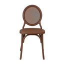 Ver imagem 3 de Kit 4 Cadeiras Medalhão Lisa Empilhável Polipropileno Sala Cozinha Jantar Estar - Mercado Cadeiras