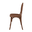 Ver imagem 4 de Kit 4 Cadeiras Medalhão Lisa Empilhável Polipropileno Sala Cozinha Jantar Estar - Mercado Cadeiras