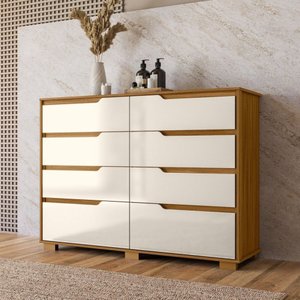 Cômoda Moval Georgia 8 Gavetas