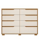 Ver imagem 2 de Cômoda Moval Georgia 8 Gavetas