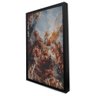 Quadro Decorativo Pintura Renascentista em Moldura Caixa Tacolado Moldura Trad 1cm Madeira Escura Co - 2