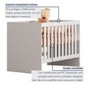 Ver imagem 3 de Berço com Regulagem de Altura Soft Americano Tigus Baby