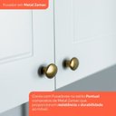 Ver imagem 7 de Cozinha Modulada Compacta 4 Peças 100% MDF com Balcão para Forno de Embutir Emily Espresso Moveis