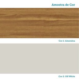 Cozinha Compacta 2 Peças com 4 Portas e Vidro Reflecta 120cm 100% Mdf Vicenza Espresso Móveis - 12