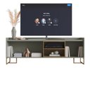 Ver imagem 5 de Rack Ripado Moderno para TV até 60 Polegadas 160cm Trendy Verde